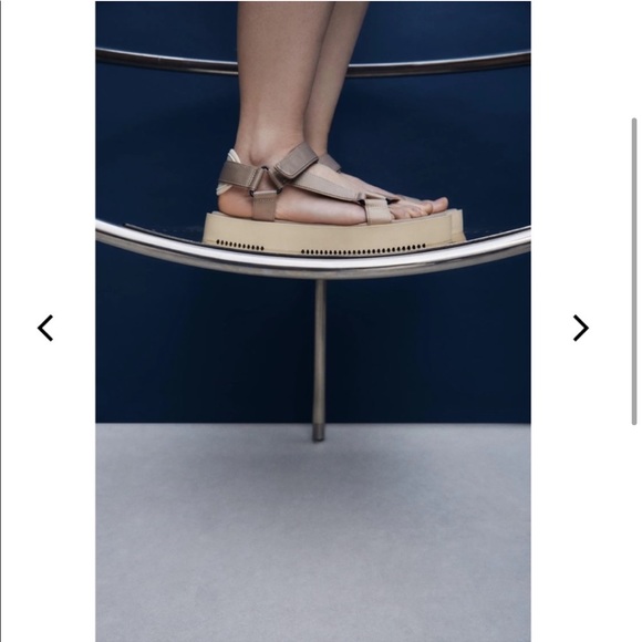 ZARA Satin Sandals